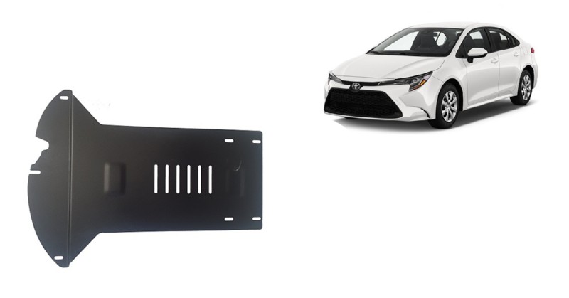 Stahl Unterfahrschutz für Katalysator Toyota Corolla (2019-2026)