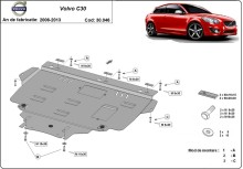 Stalowa Osłona pod silnik Volvo C30 (2006-2013) EAN