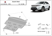 Stahl Unterfahrschutz für Motor Suzuki Vitara (2015-2023)
