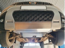 Aluminium Unterfahrschutz für Motor Dacia Duster (2018-2024)