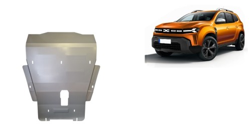 Aluminium Unterfahrschutz für Motor Dacia Duster (2024-2026)