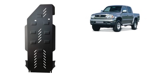 Stahl Unterfahrschutz für Getriebe, Differential Toyota Hilux (2000-2004)