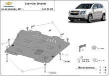 Stahl Unterfahrschutz für Motor Chevrolet Orlando (2011-2018)