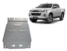 Stahl Unterfahrschutz für Getriebe Isuzu D-Max (2019-2026)
