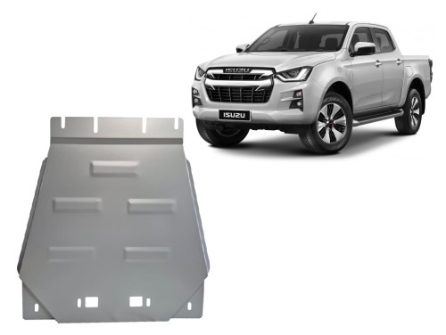 Stahl Unterfahrschutz für Getriebe Isuzu D-Max (2019-2026)