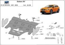 Stahl Unterfahrschutz für Motor Subaru XV (2011-2017)