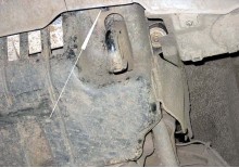 Stahl Unterfahrschutz für Motor Hyundai Terracan (2001-2007)