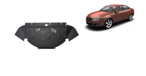 Stahl Unterfahrschutz für Motor Seat Exeo (2008-2013)