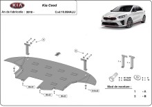 Aluminium Unterfahrschutz für Motor Kia C eed (2018-2026)