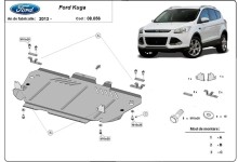 Stahl Unterfahrschutz für Motor Ford Kuga (2013-2019)