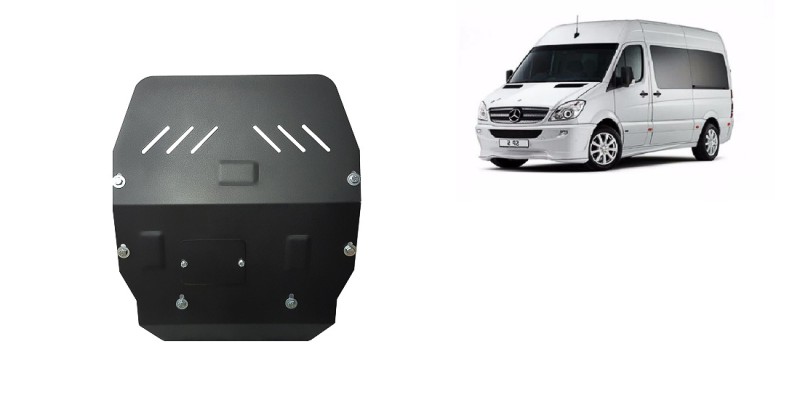 Stahl Unterfahrschutz für Motor, Getriebe Mercedes Sprinter (2006-2018)