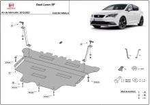 Aluminium Unterfahrschutz für Motor Seat Leon (2012-2021)