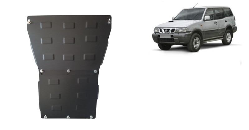 Stahl Unterfahrschutz für Motor Nissan Terrano II (1992-2007)