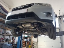 Stahl Unterfahrschutz für Getriebe Subaru XV - Schaltgetriebe (2011-2017)