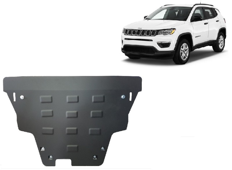 Stahl Unterfahrschutz für Motor Jeep Compass (2017-2026)