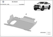 Stalowa Osłona pod silnik Volkswagen Amarok 2 (2022-2026) EAN