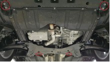 Aluminium Unterfahrschutz für Motor Suzuki SX 4 (2013-2023)