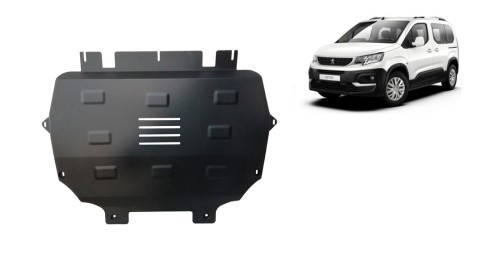 Stahl Unterfahrschutz für Motor Peugeot Rifter / Partner (2018-2026)