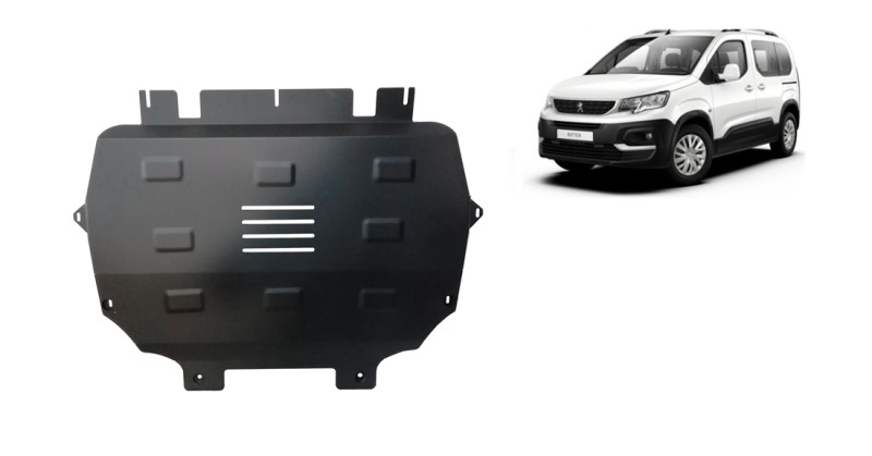Stahl Unterfahrschutz für Motor Peugeot Rifter / Partner (2018-2026)