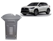 Aluminium Unterfahrschutz für Katalysator Toyota Corolla Cross (2022-2026)