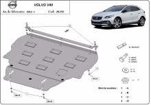 Stalowa Osłona pod silnik Volvo V40 (2012-2019) EAN