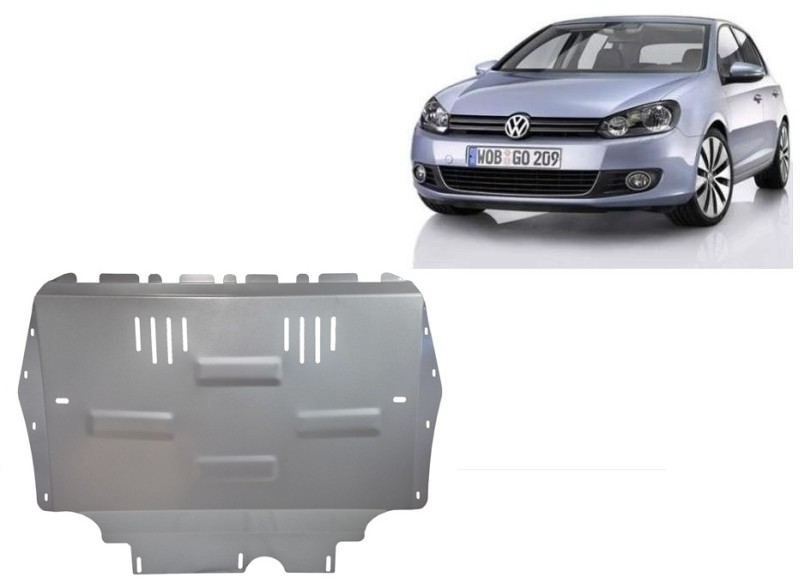 Aluminium Unterfahrschutz für Motor Volkswagen Golf (2008-2012)