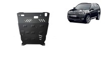 Stahl Unterfahrschutz für Motor Citroen C - Crosser (2007-2012)