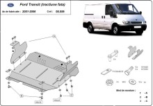 Stahl Unterfahrschutz für Motor, Getriebe Ford Transit FWD (2001-2006)