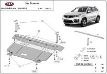 Stahl Unterfahrschutz für Motor Kia Sorento (2012-2020)