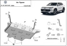 Stahl Unterfahrschutz für Motor Volkswagen Tiguan (2025-2026)