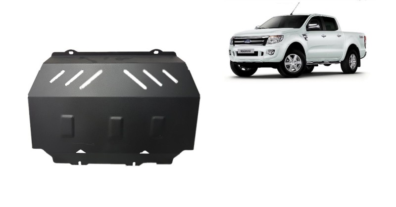 Stahl Unterfahrschutz für Motor Ford Ranger (2010-2023)
