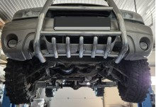 Stahl Unterfahrschutz für Getriebe Suzuki Grand Vitara XL-7 (1999-2005)