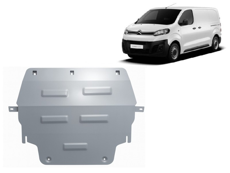 Aluminium Unterfahrschutz für Motor Citroen Dispatch (2016-2026)