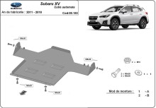 Stahl Unterfahrschutz für Getriebe Subaru XV - Automatikgetriebe (2011-2018)