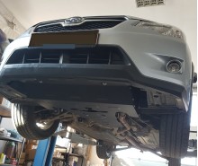 Stahl Unterfahrschutz für Motor Subaru Legacy IV (2003-2009)