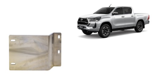 Aluminium Unterfahrschutz für DPF Toyota Hilux Invincible (2021-2026) Aluminium Unterfahrschutz für DPF Toyota Hilux Invincible (2021-2026)