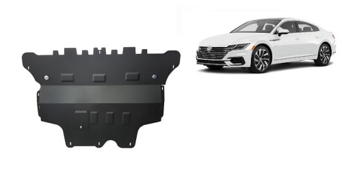 Stahl Unterfahrschutz für Motor VW Arteon - Automatikgetriebe (2017-2026)