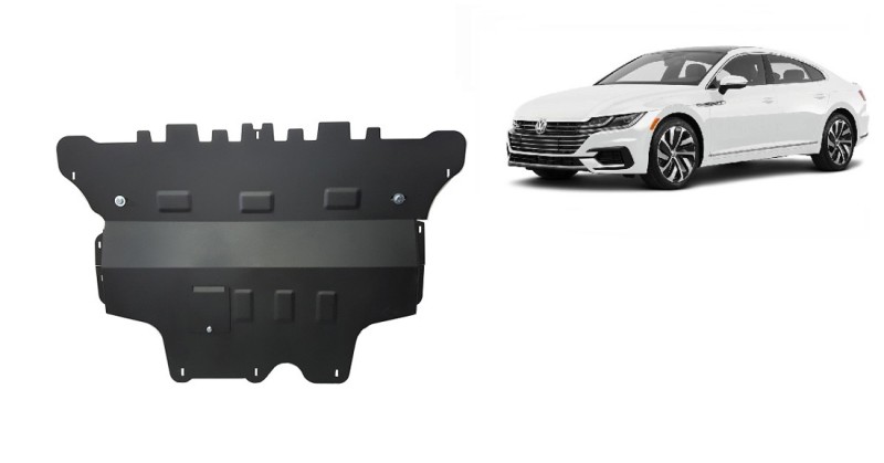 Stahl Unterfahrschutz für Motor VW Arteon - Automatikgetriebe (2017-2026)