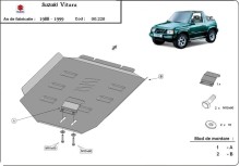 Stahl Unterfahrschutz für Getriebe Suzuki Vitara (1988-1999)