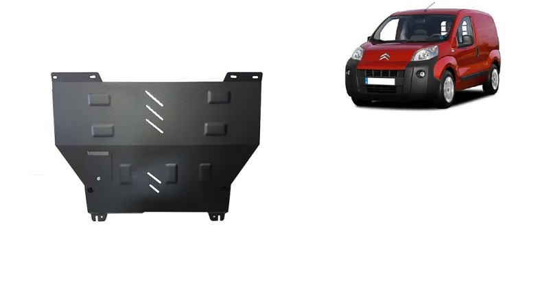 Stahl Unterfahrschutz für Motor Citroen Nemo (2008-2017)