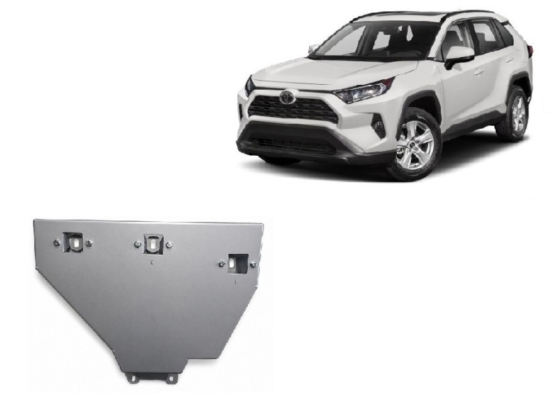 Aluminium Unterfahrschutz für Differentialschutz Toyota RAV 4 (2018-2025)