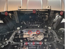 Aluminium Unterfahrschutz für Motor Baic Beijing BJ60 (2022-2026)