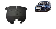 Stahl Unterfahrschutz für Motor, Getriebe Fiat Doblo (2001-2010)