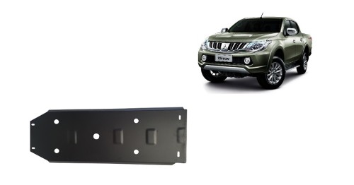 Stahl Unterfahrschutz für Treibstofftank Mitsubishi L 200 (2015-2026)