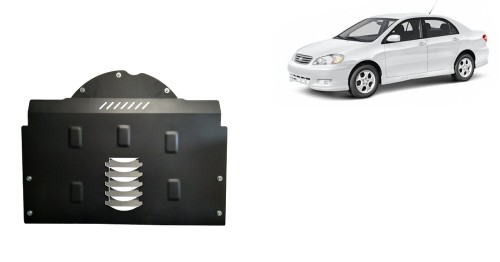 Stahl Unterfahrschutz für Katalysator Toyota Corolla (2002-2007)