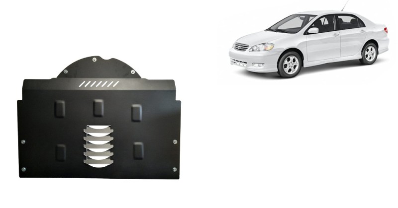 Stahl Unterfahrschutz für Katalysator Toyota Corolla (2002-2007)