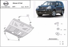 Stahl Unterfahrschutz für Motor Nissan X-Trail T31 (2007-2013)