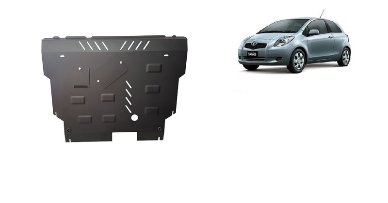 Stahl Unterfahrschutz für Motor Toyota Yaris - diesel (2005-2011)