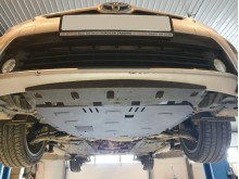 Stahl Unterfahrschutz für Motor Toyota Corolla (2007-2012)