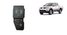 Stahl Unterfahrschutz für Getriebe Mitsubishi L 200 (2005-2015)